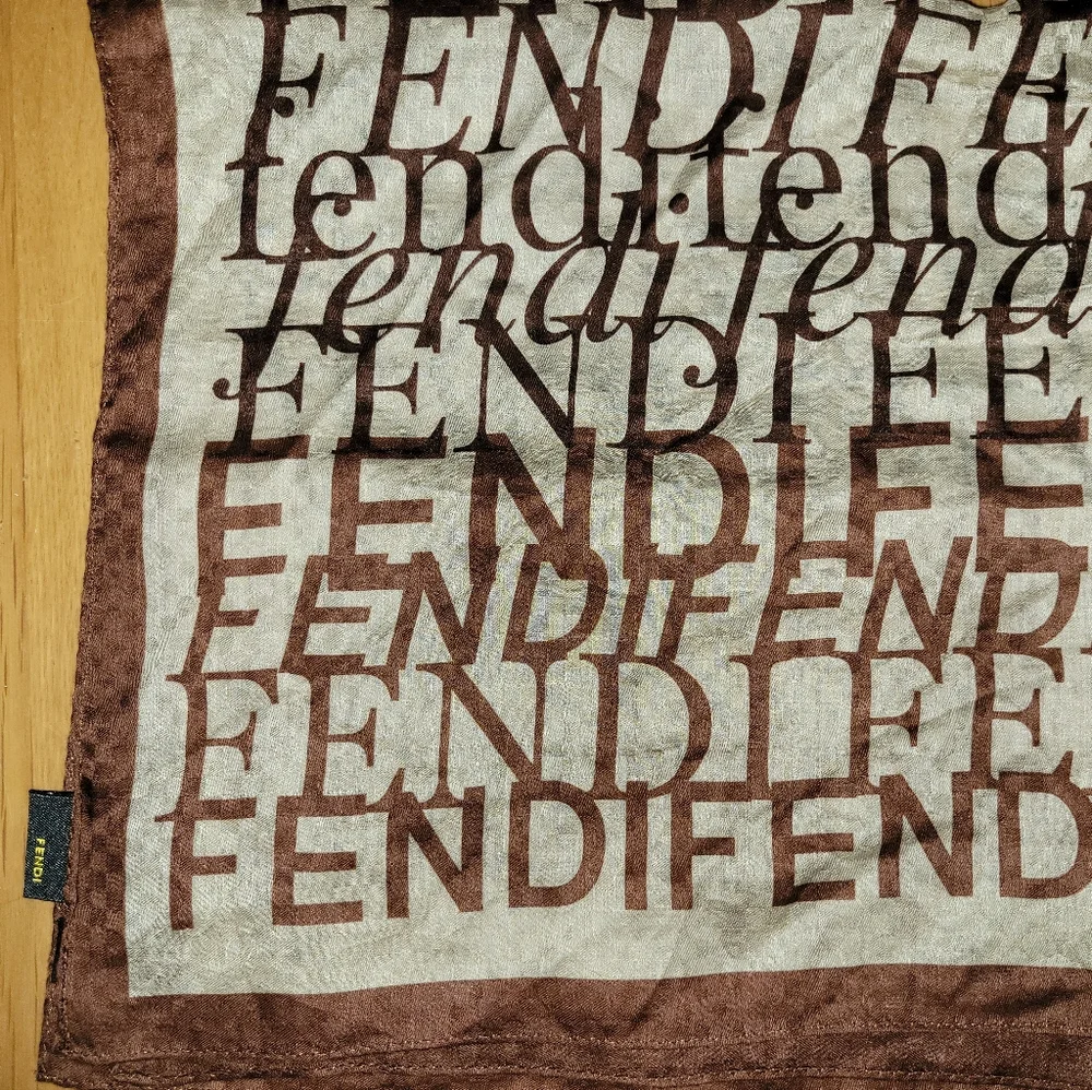 FENDI Vintage Scarf - Picture 2 of 8